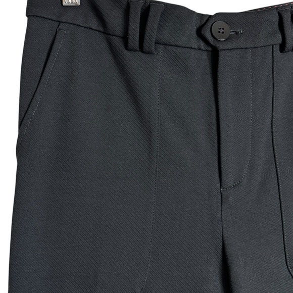 Anthropologie The Essential Trouser Pants Black Womens 8 Contemporary Minimalist - Picture 5 of 12